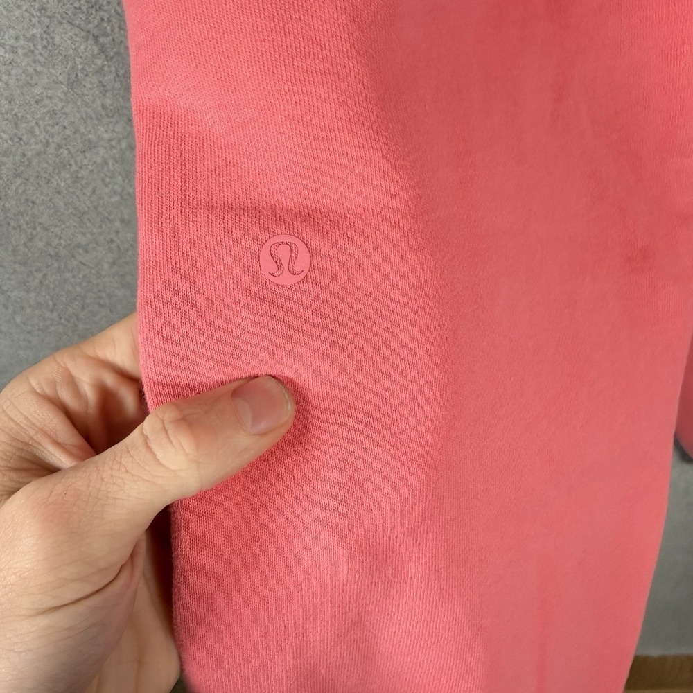 Lululemon Scuba Mid Rise Sakura Pink Oversized Joggers size XXXS Athleisure - Picture 4 of 7